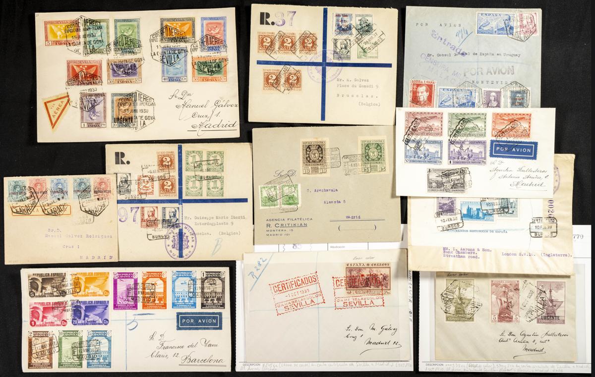 29 | Lotes y Colecciones.España. Historia Postal