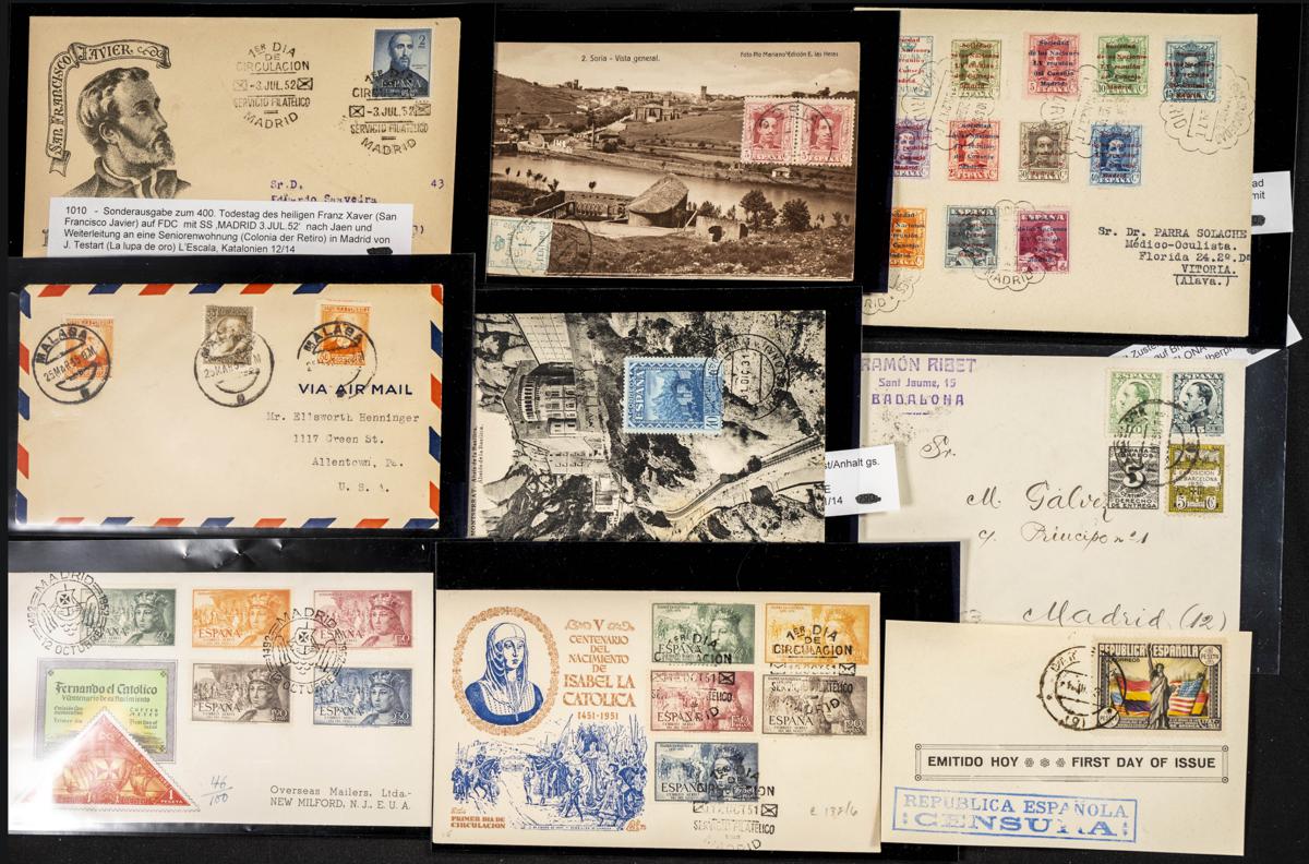 30 | Lotes y Colecciones.España. Historia Postal