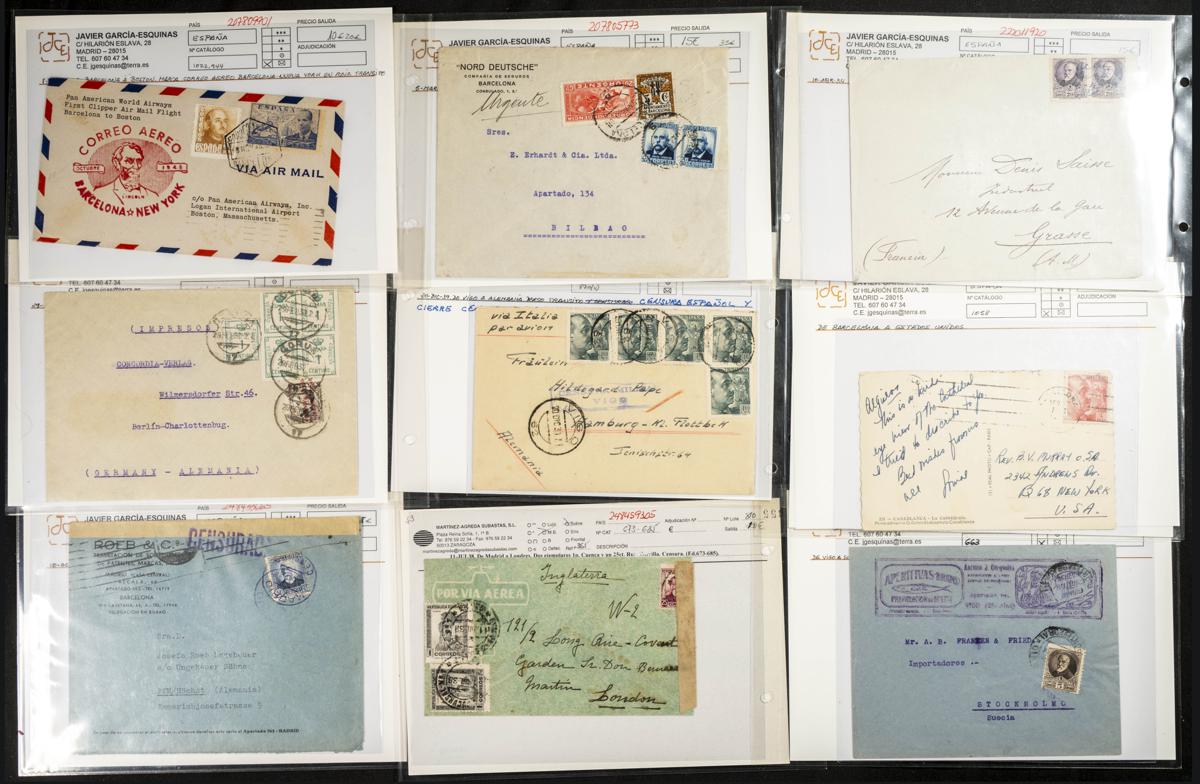 34 | Lotes y Colecciones.España. Historia Postal