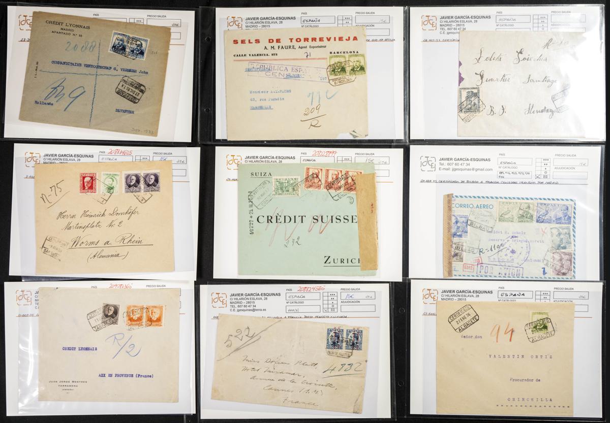 36 | Lotes y Colecciones.España. Historia Postal