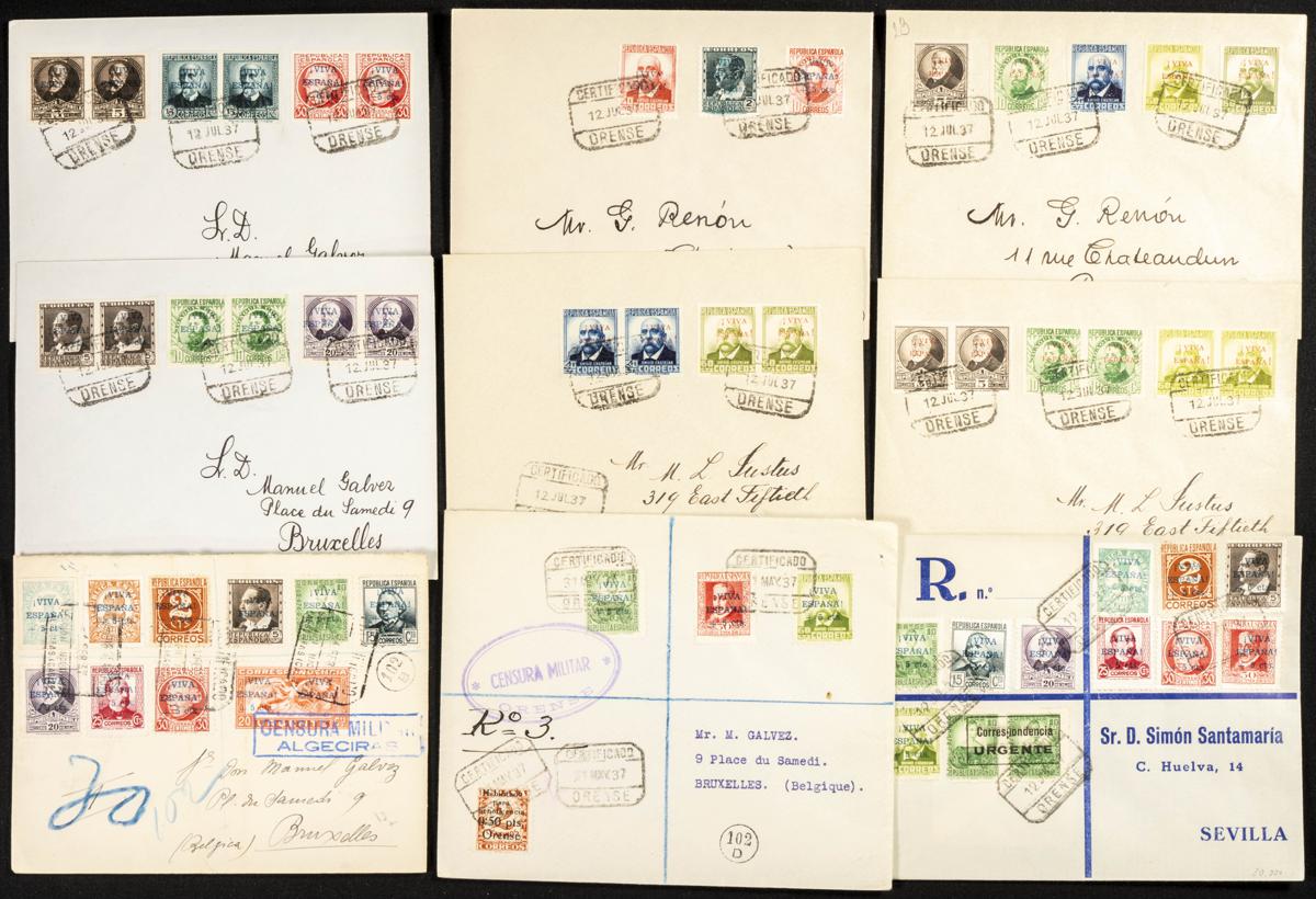 39 | Lotes y Colecciones.España. Historia Postal