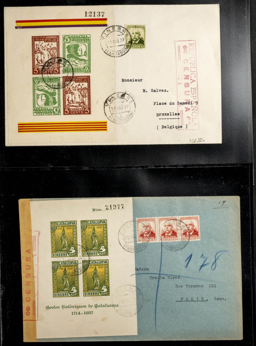 41 | Lotes y Colecciones.España. Historia Postal