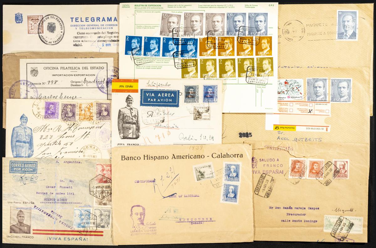 43 | Lotes y Colecciones.España. Historia Postal