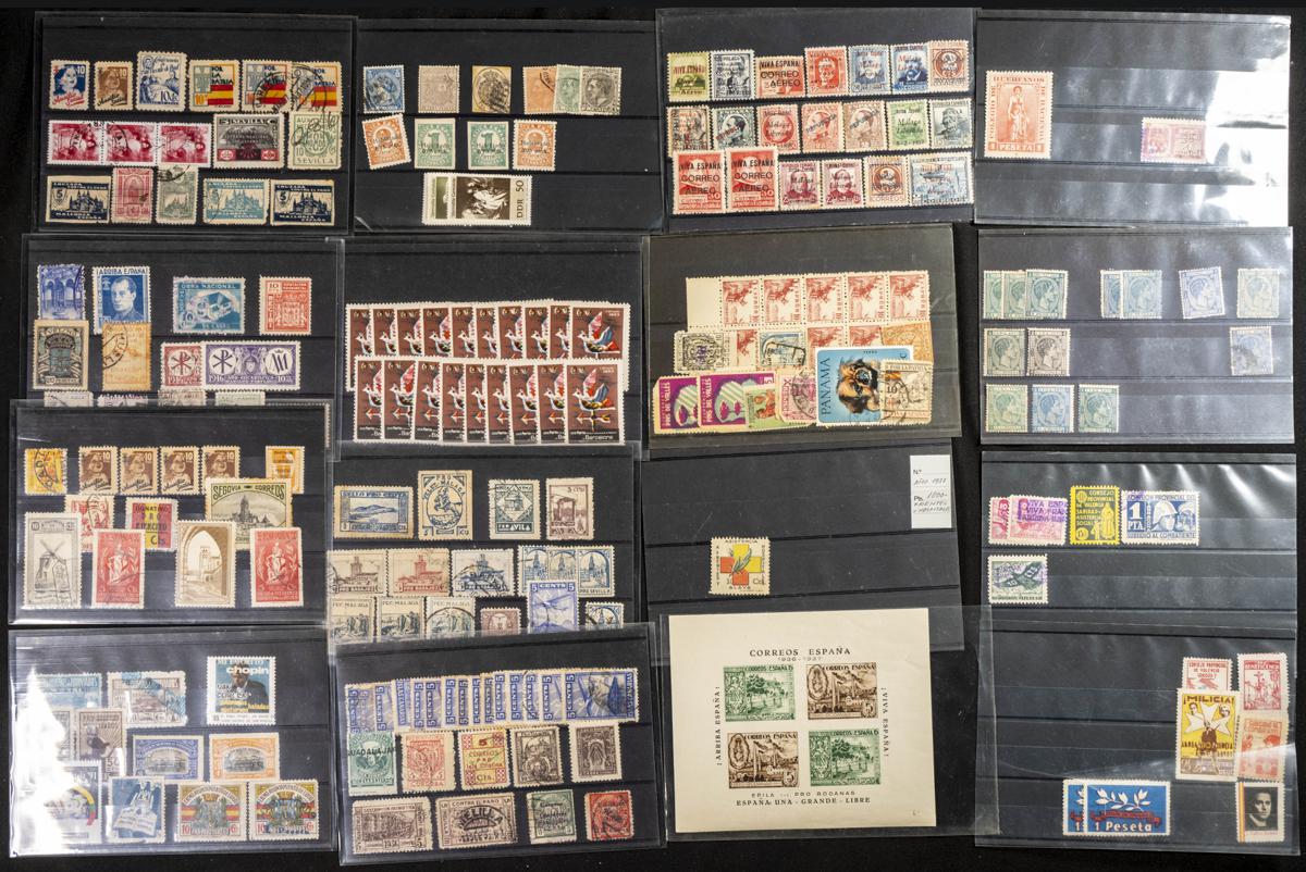 442 | Spanish Collection Various. Local Stamps