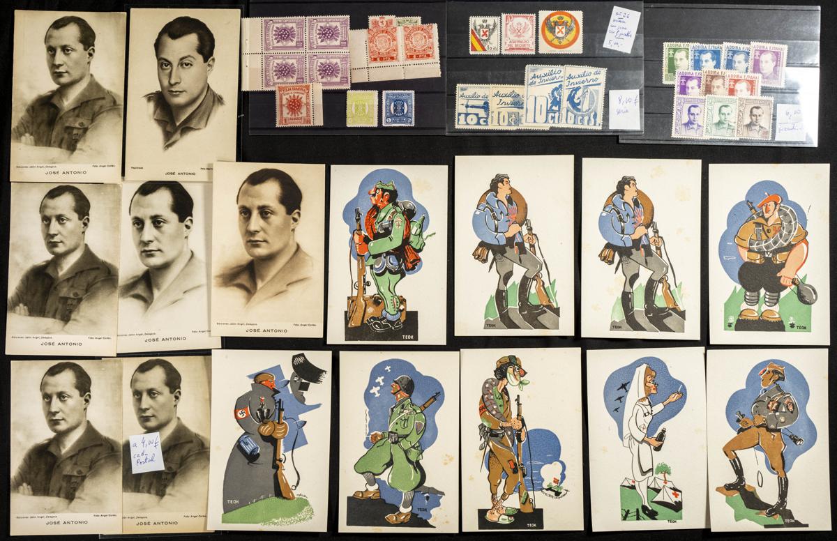 445 | Spanish Collection Various. Local Stamps