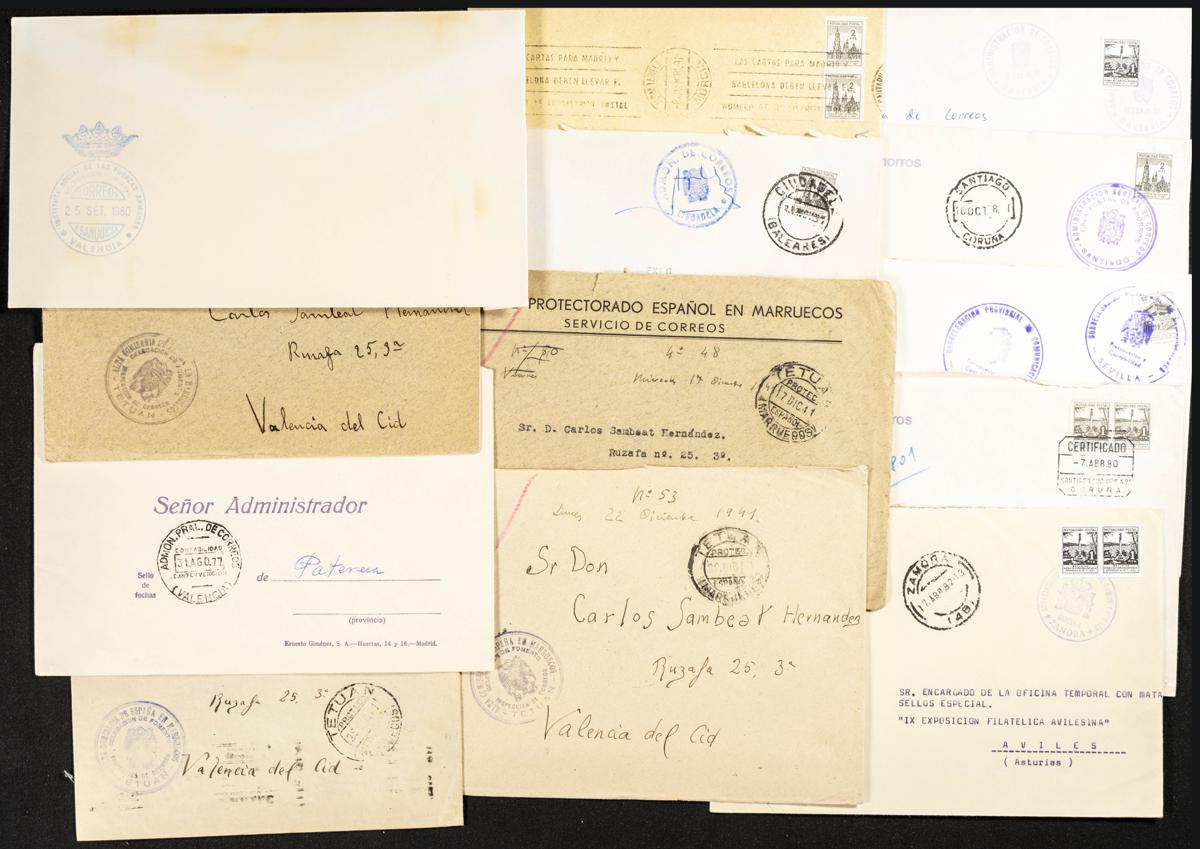 44 | Lotes y Colecciones.España. Historia Postal