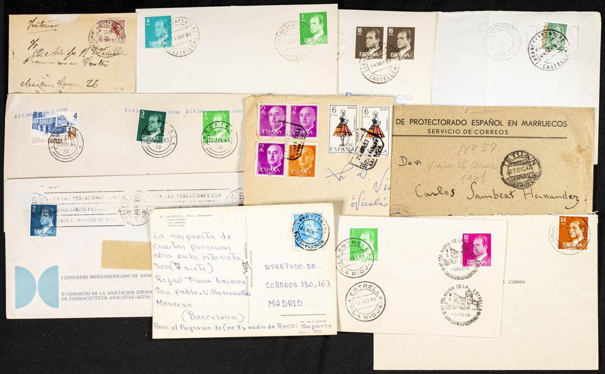 45 | Lotes y Colecciones.España. Historia Postal