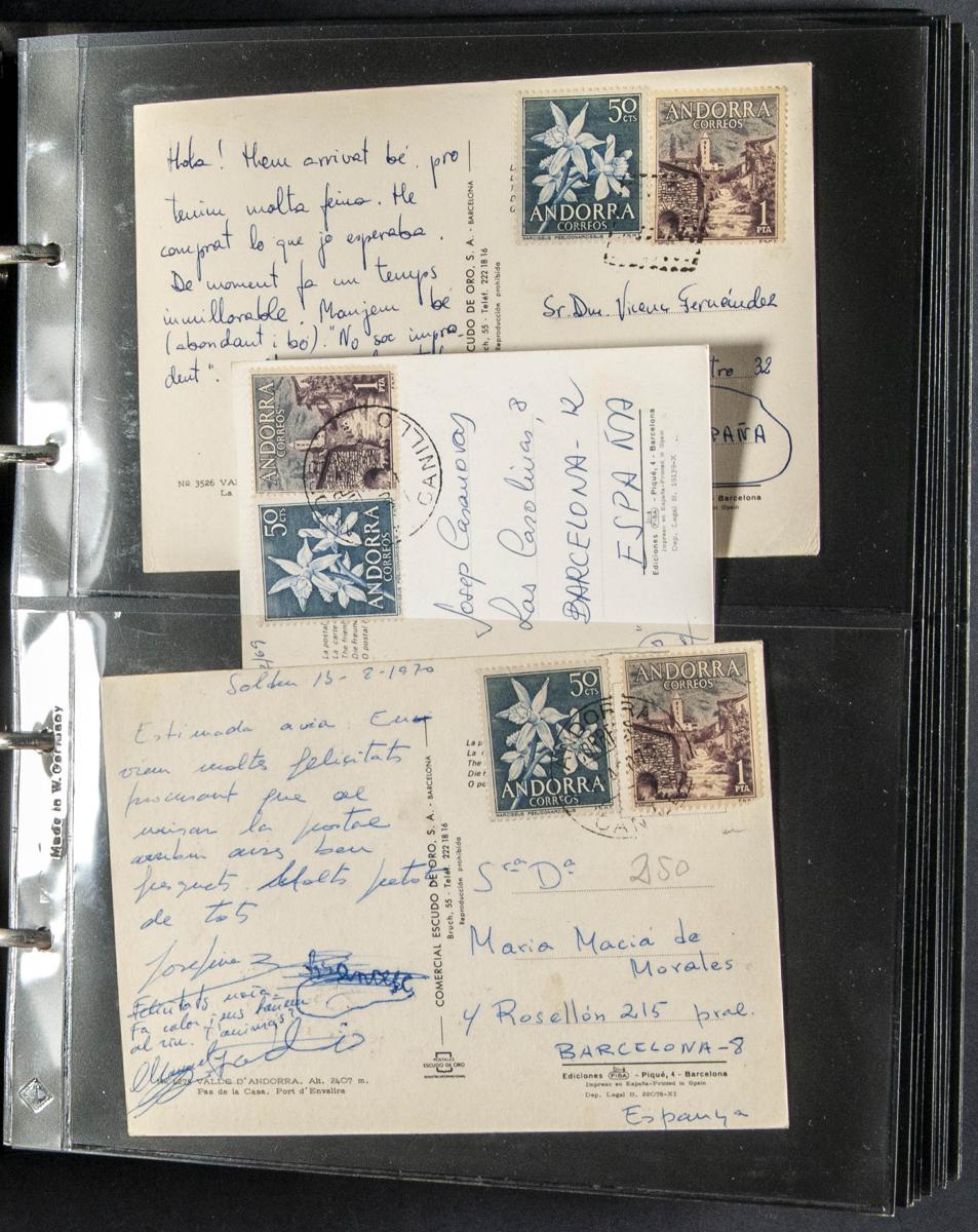 473 | Andorra. Lots and Collections. Colonies