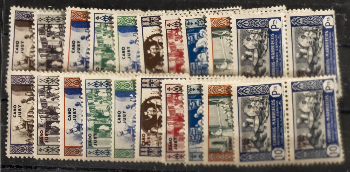 476 | Cape Juby. Sets and stamps stock