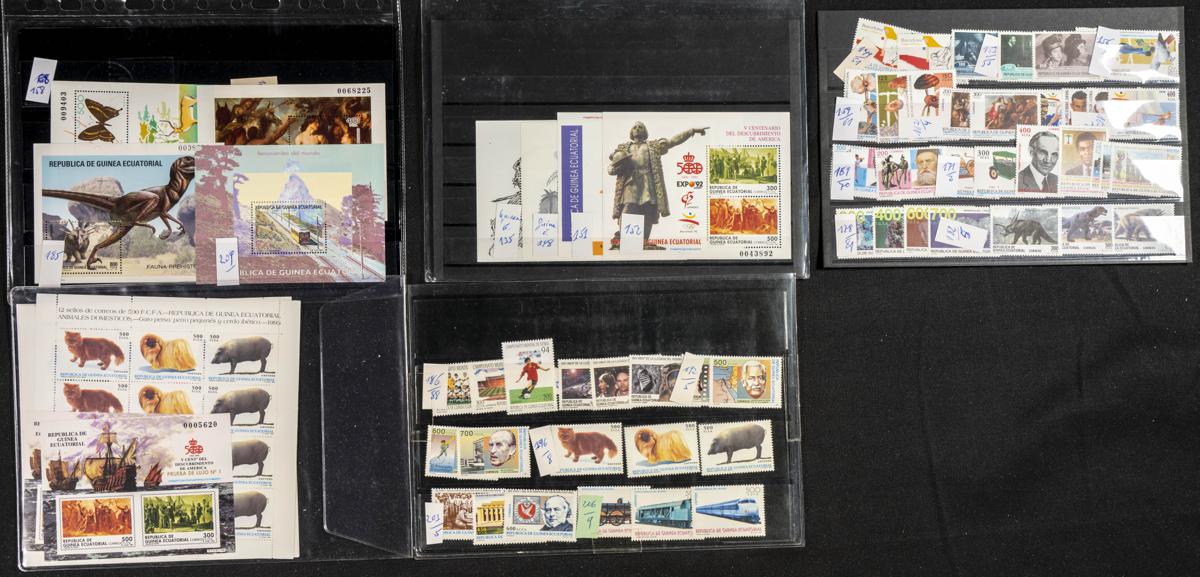 496 | Guinea. Lots and Collections. Colonies