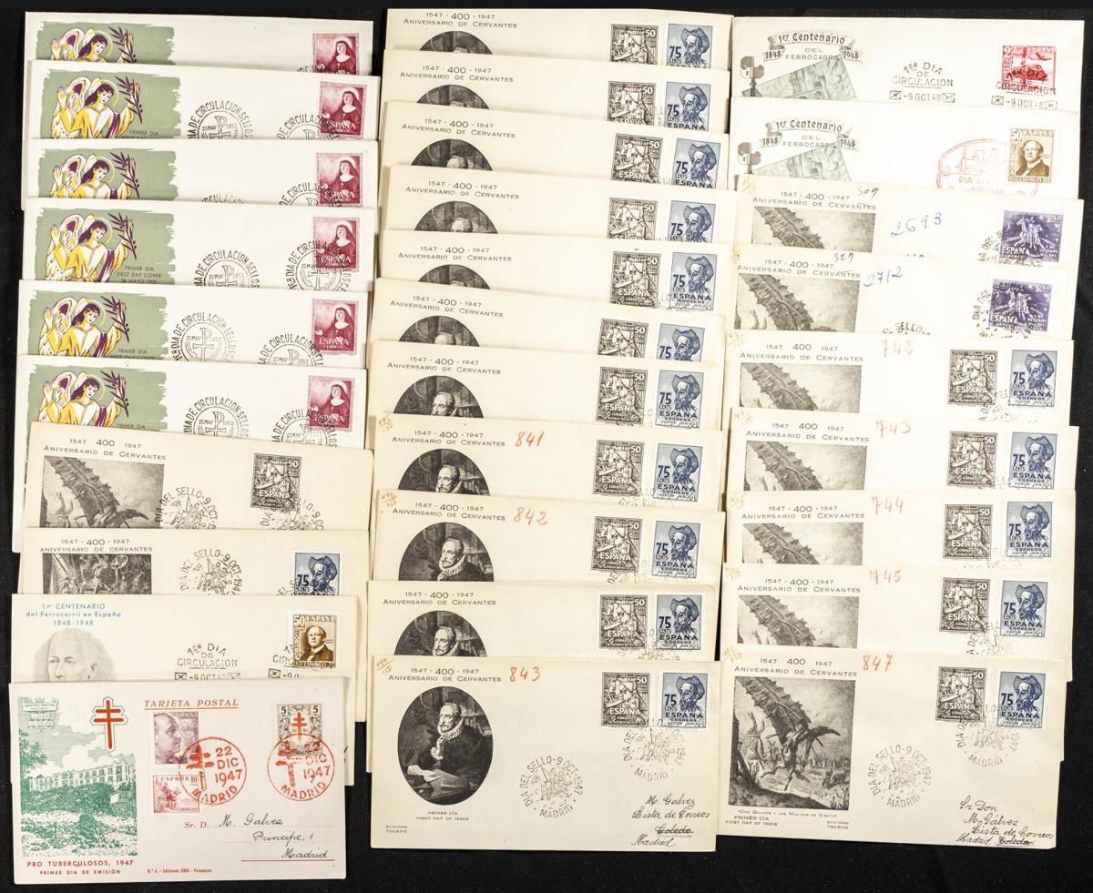 50 | Lotes y Colecciones.España. Historia Postal