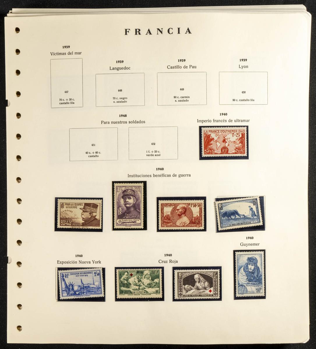 566 | Francia. Lotes y Colecciones.Extranjero