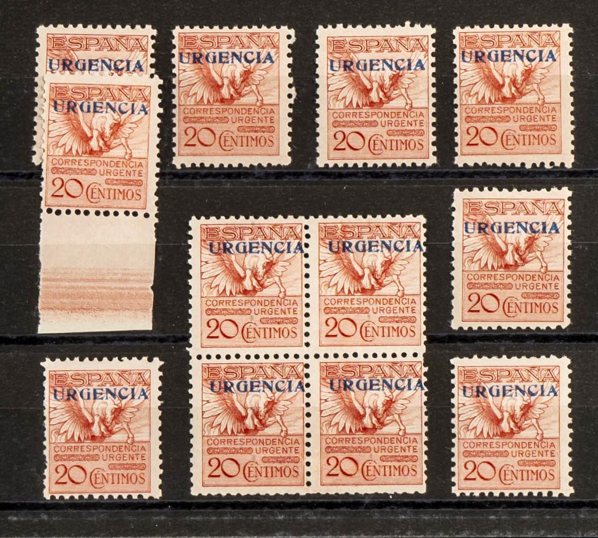 62 | Spanish Collection. Sets and stamps stock