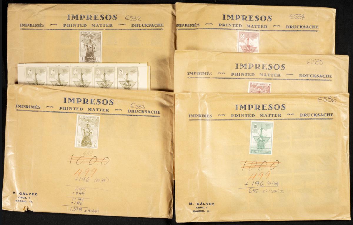 65 | Spanish Collection. Sets and stamps stock
