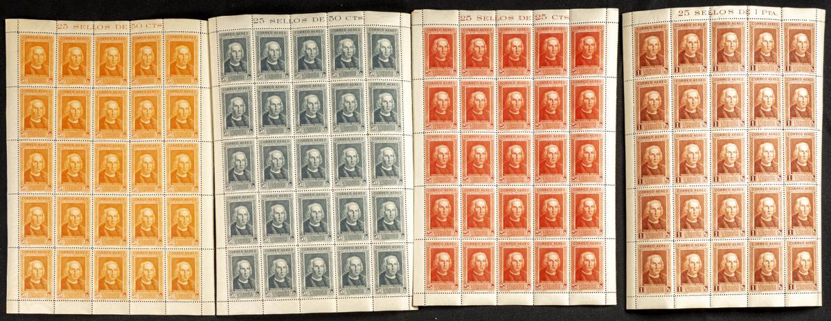 68 | Spanish Collection. Sets and stamps stock