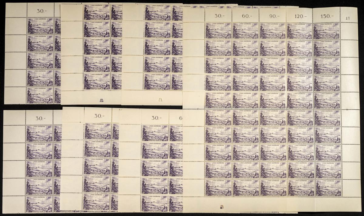 718 | Luxembourg. Sets and stamps stock