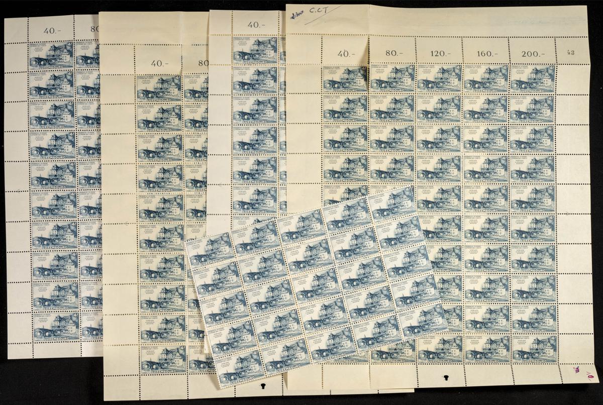 719 | Luxembourg. Sets and stamps stock