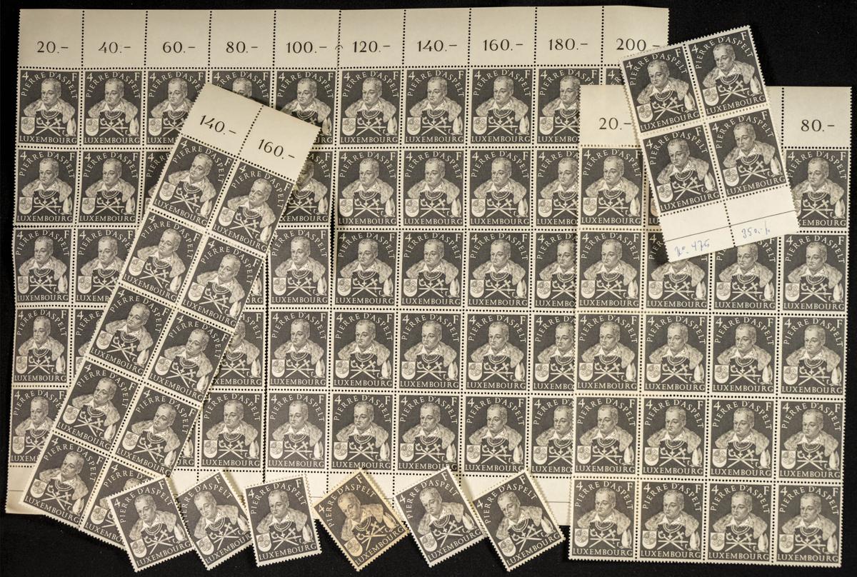 721 | Luxembourg. Sets and stamps stock
