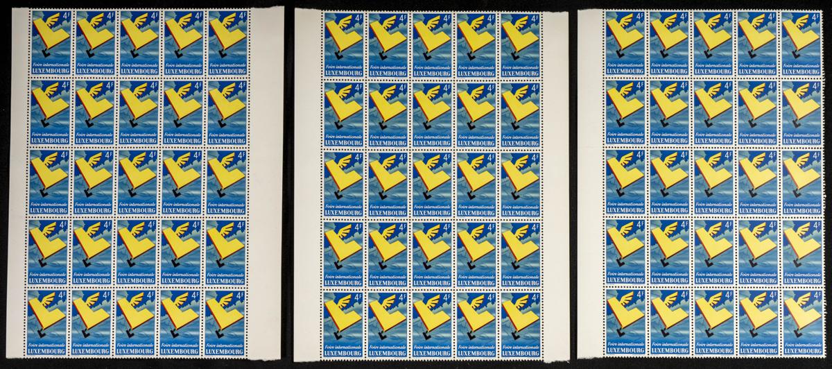 724 | Luxembourg. Sets and stamps stock