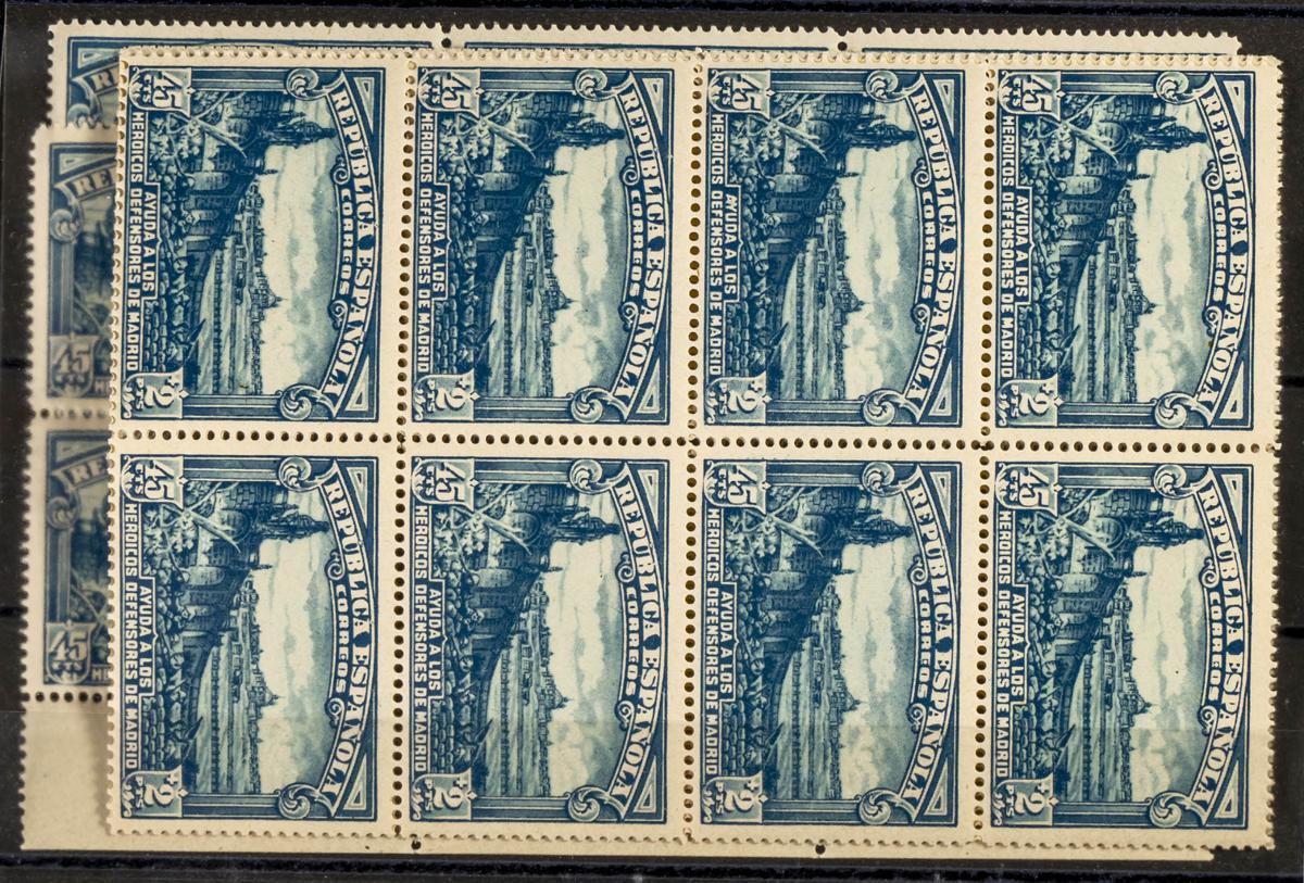 77 | Spanish Collection. Sets and stamps stock