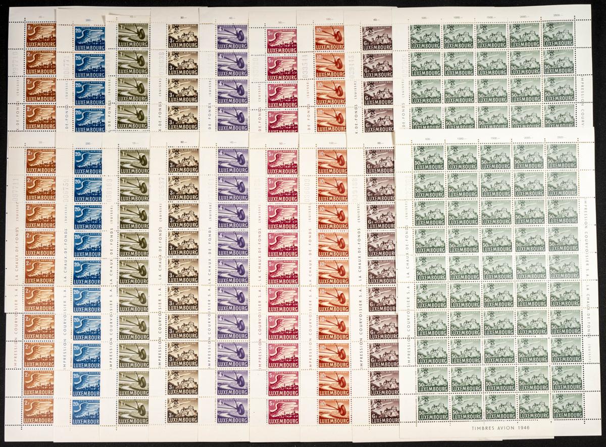 780 | Luxemburgo. Stock de Series y Sellos