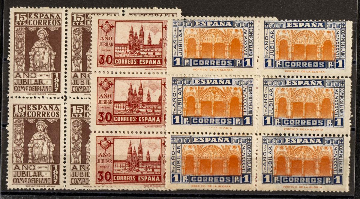 81 | Spanish Collection. Sets and stamps stock