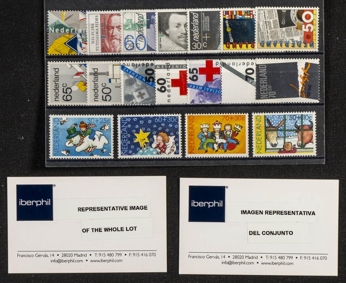 835 | Netherlands. Sets and stamps stock