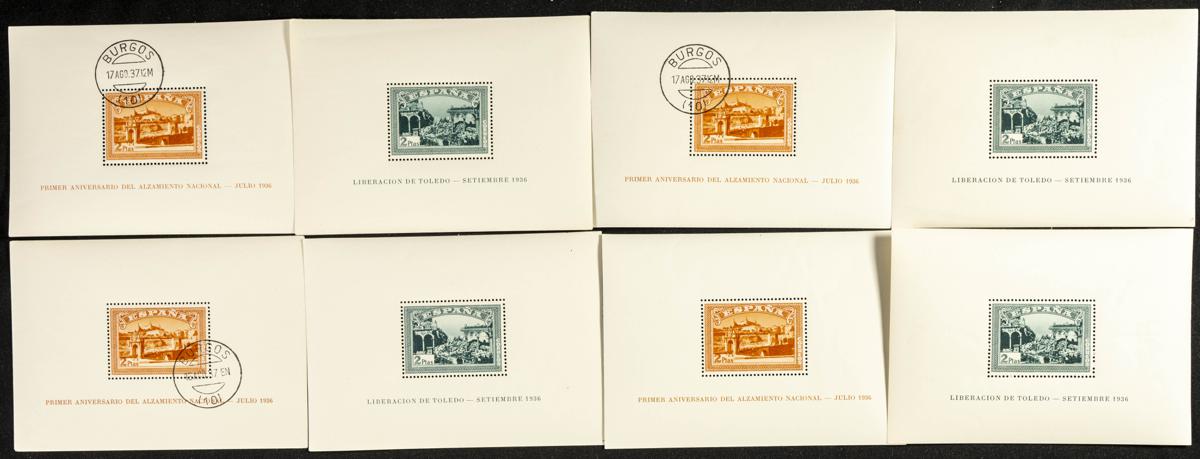83 | Spanish Collection. Sets and stamps stock