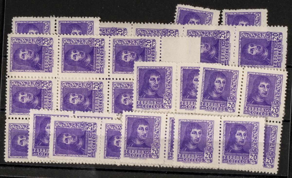 87 | Spanish Collection. Sets and stamps stock