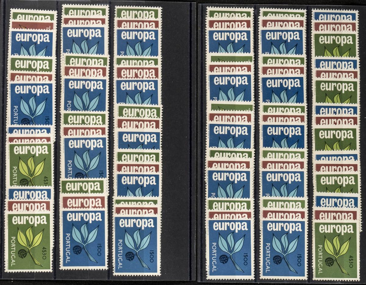 885 | Portugal. Stock de Series y Sellos