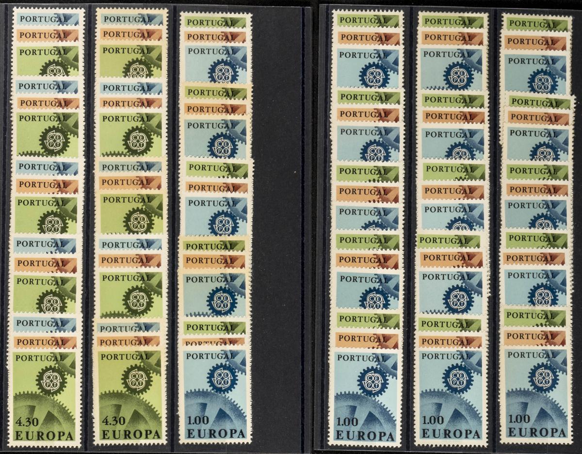 887 | Portugal. Stock de Series y Sellos