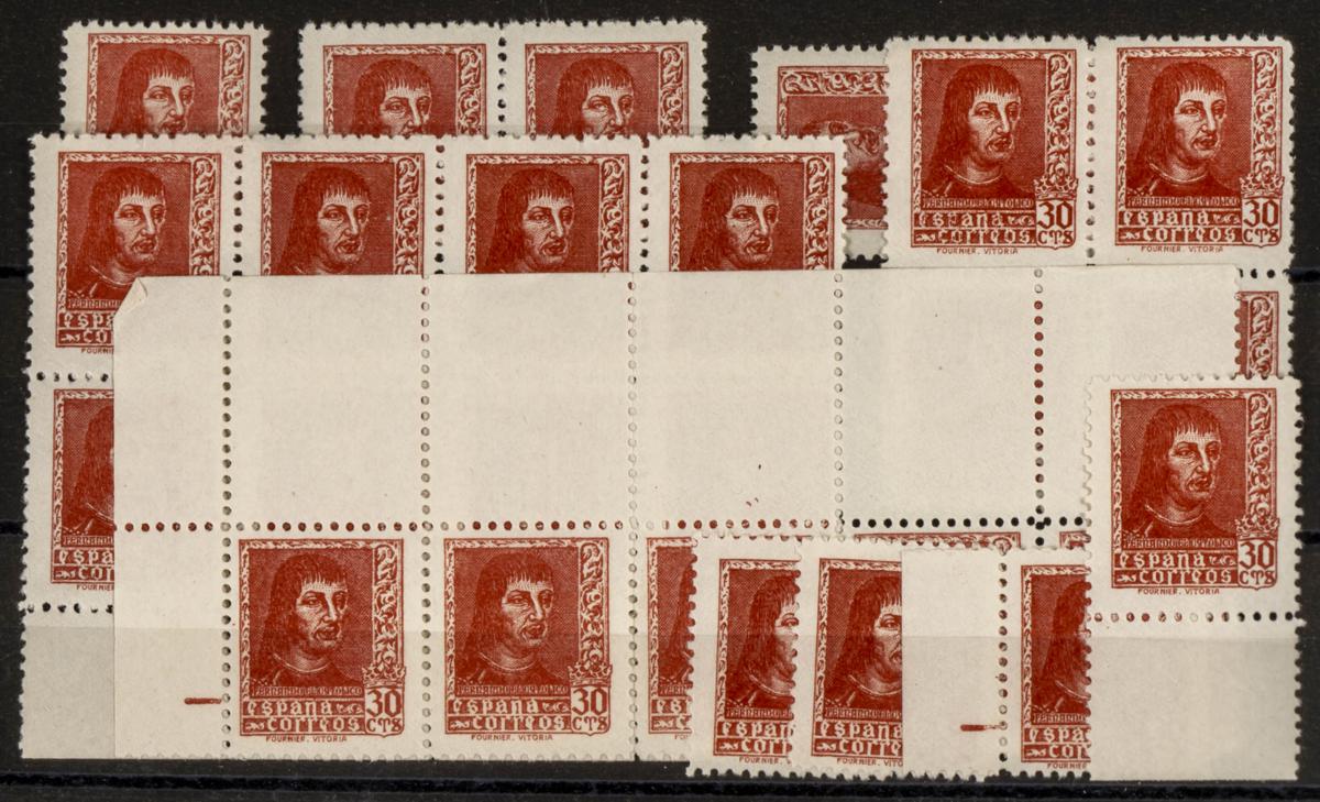 88 | Spanish Collection. Sets and stamps stock
