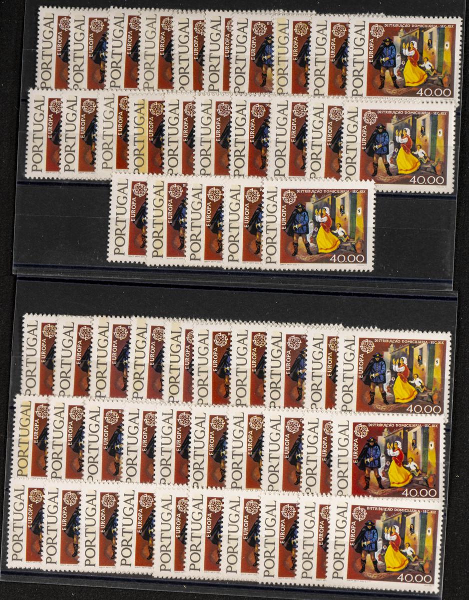 891 | Portugal. Stock de Series y Sellos