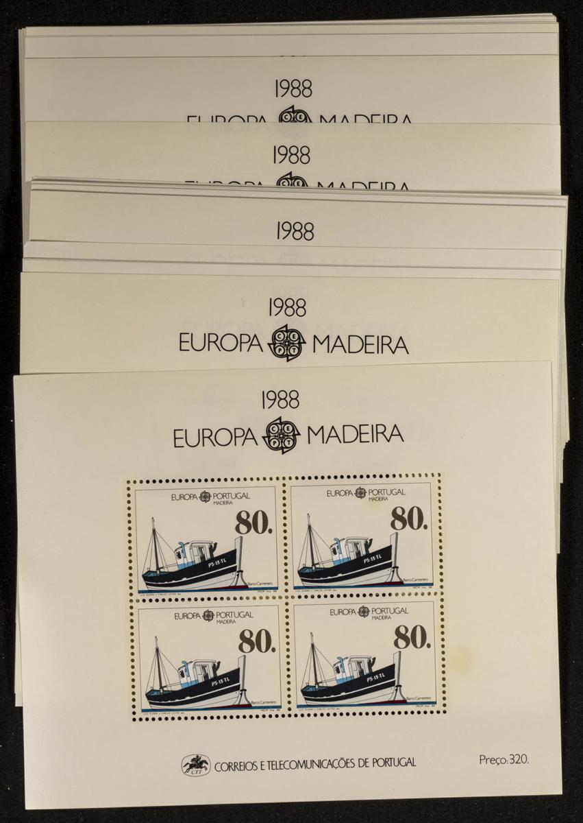 920 | Madeira. Stock de Series y Sellos