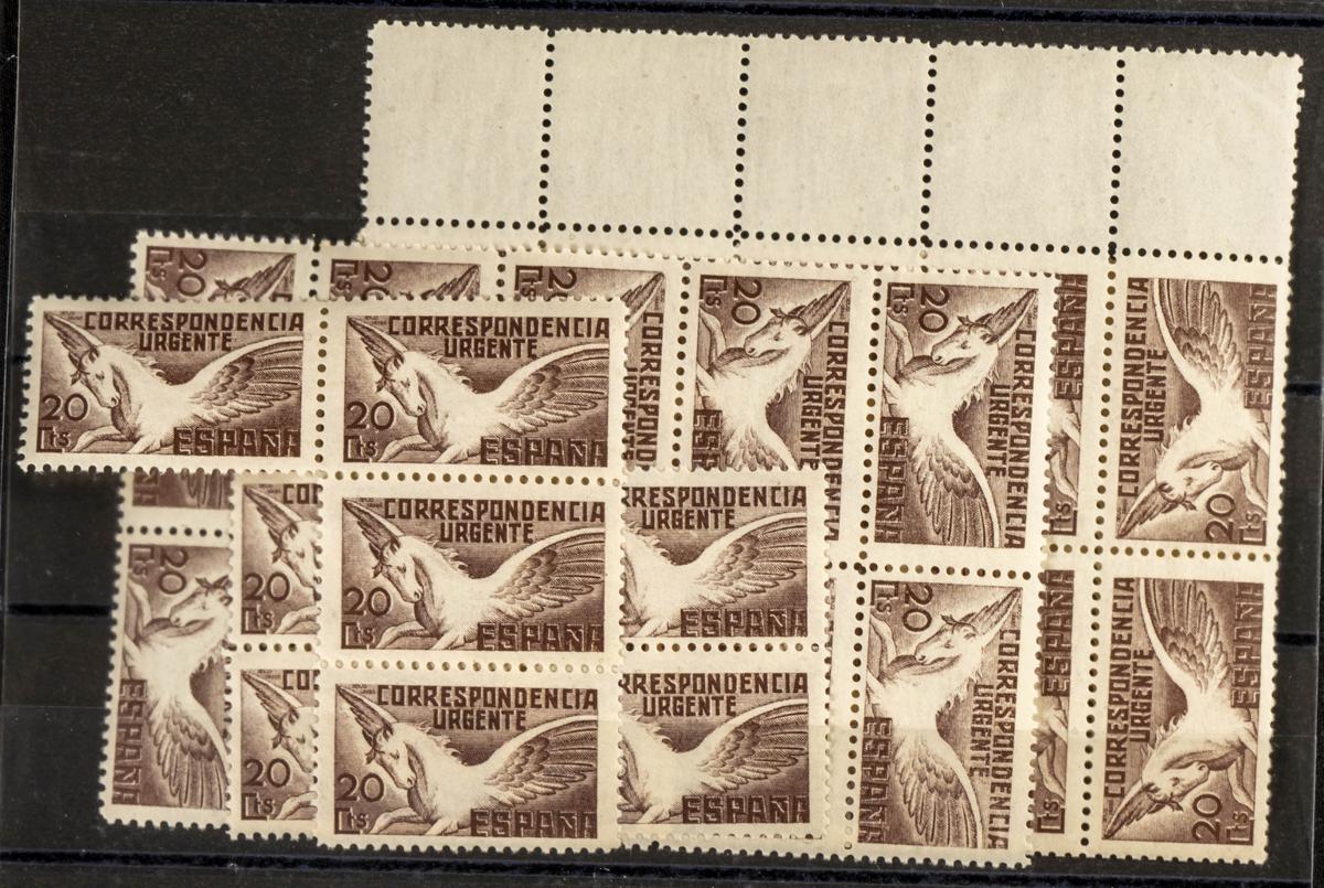 93 | Spanish Collection. Sets and stamps stock