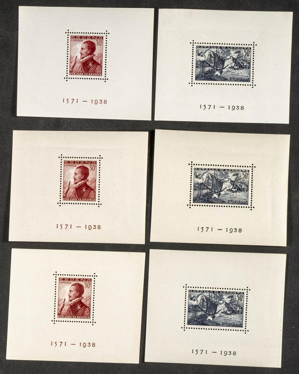94 | Spanish Collection. Sets and stamps stock