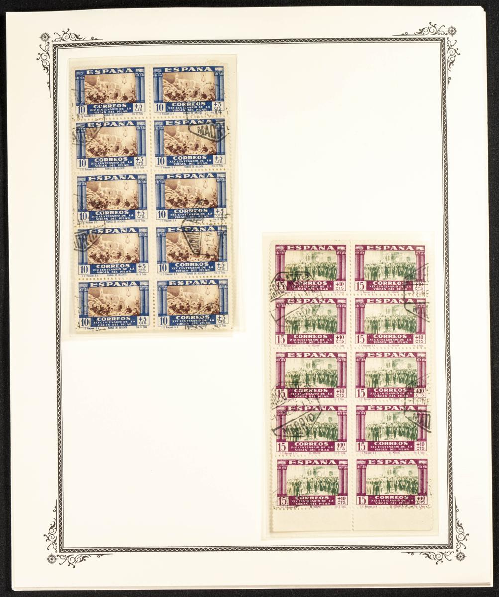 97 | Spanish Collection. Sets and stamps stock