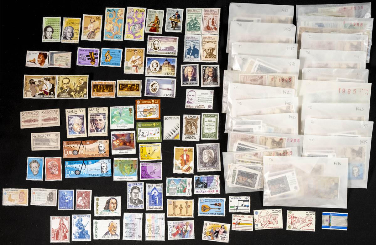 995 | Theme Europa. Sets and stamps stock