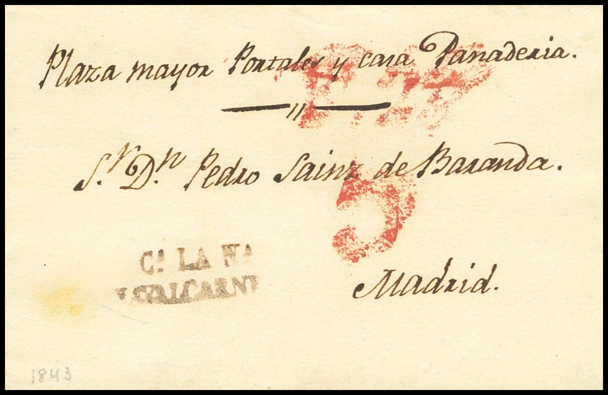 124 | Pre-philately. Madrid