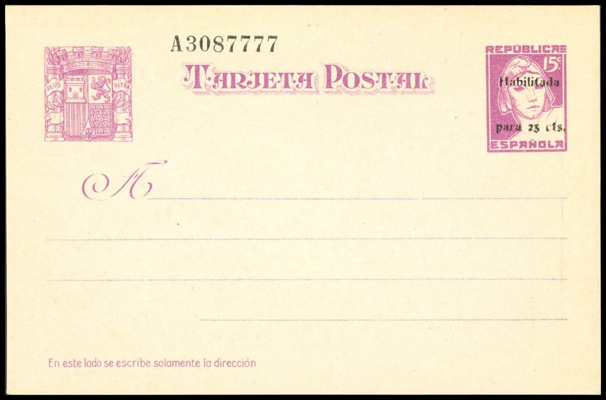 1391 | Entero Postal