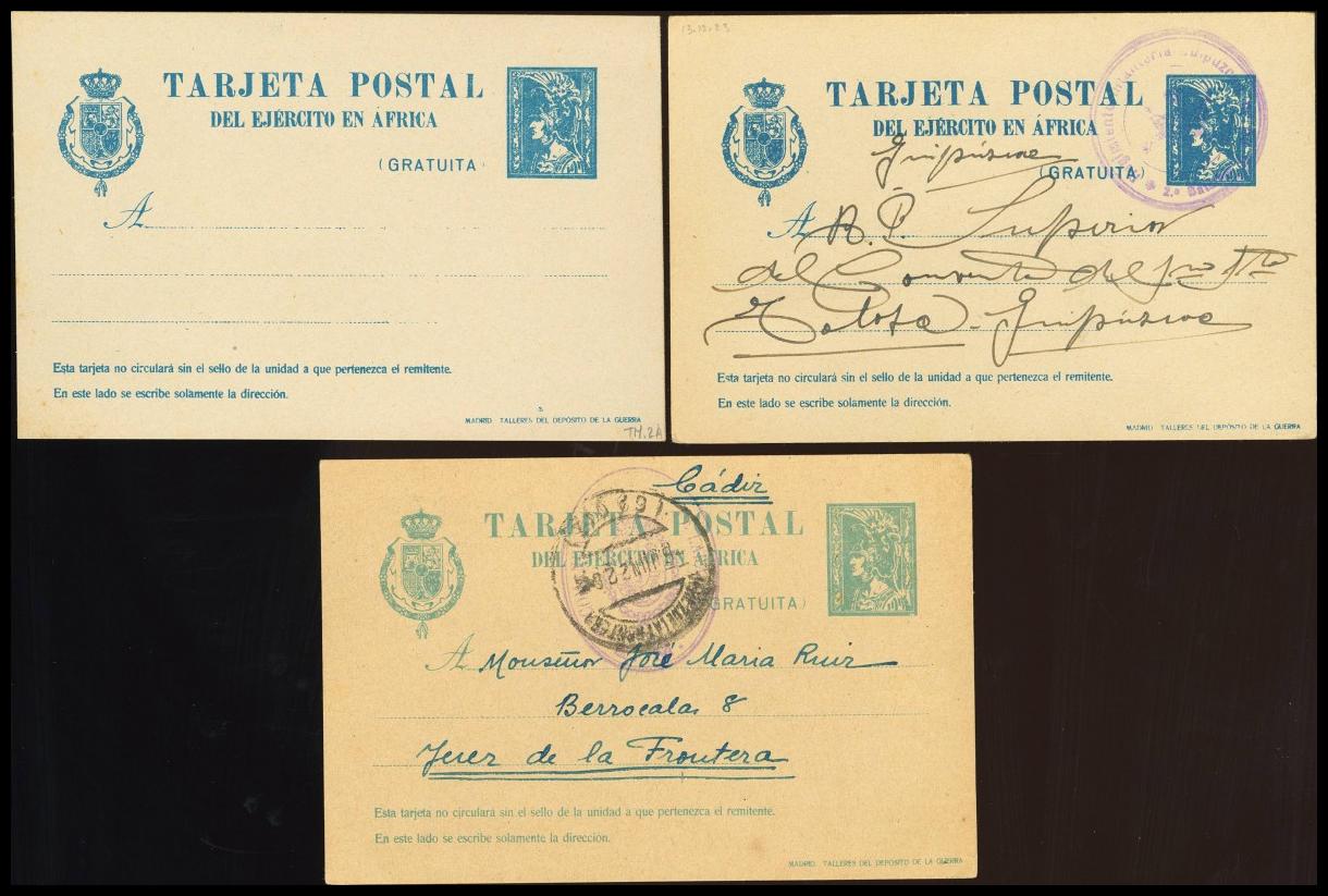 1410 | Entero Postal. Entero Postal Militar