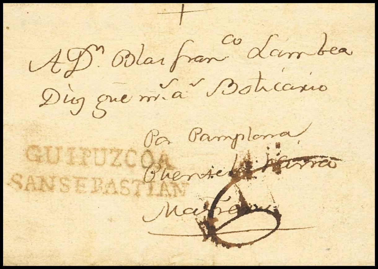 142 | Pre-philately. Basque Country