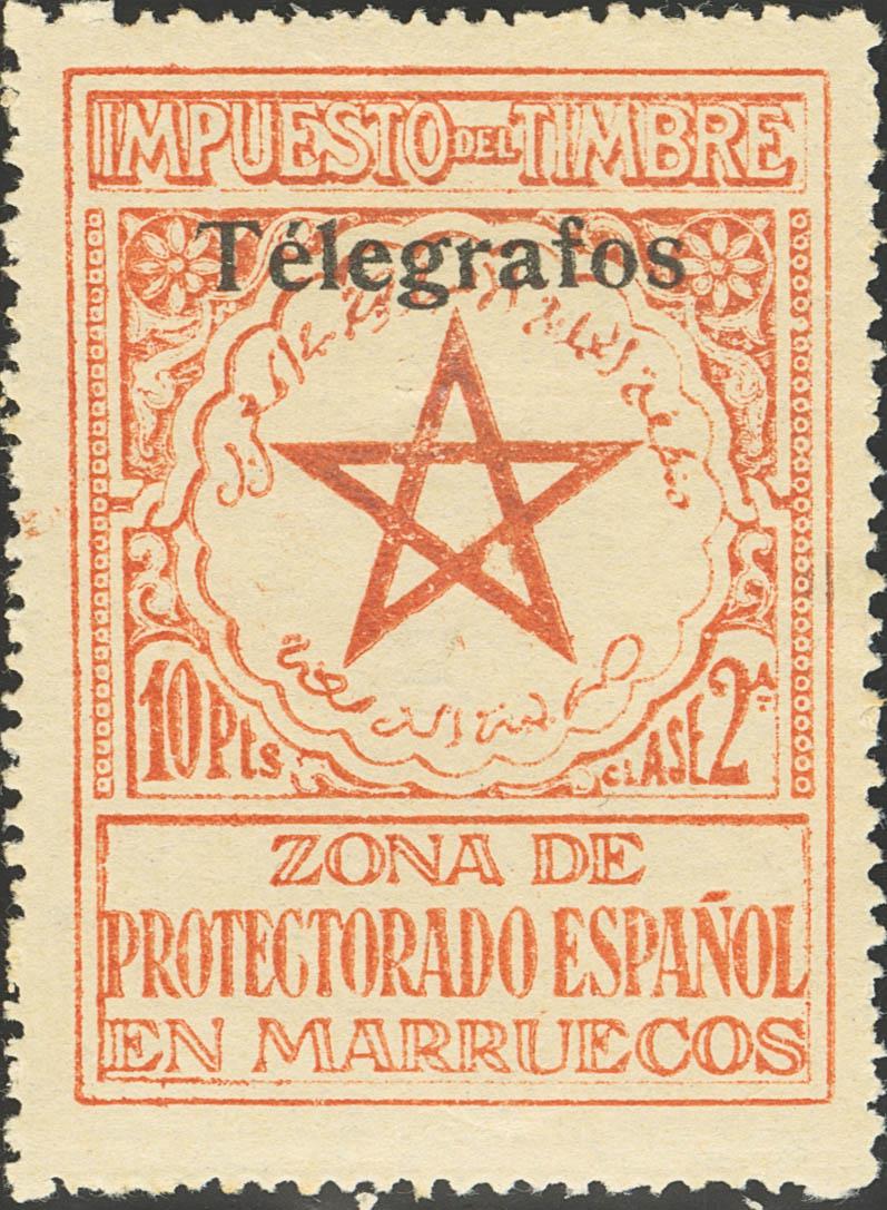 1043 | Independent Morocco. Telegraph