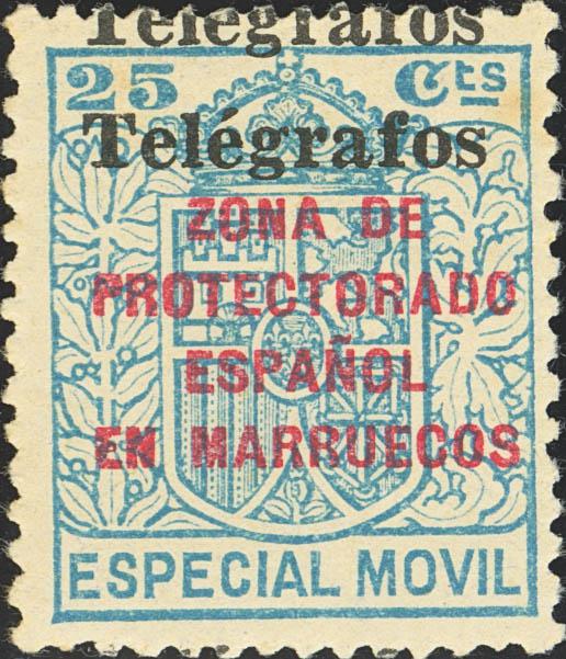 1047 | Independent Morocco. Telegraph
