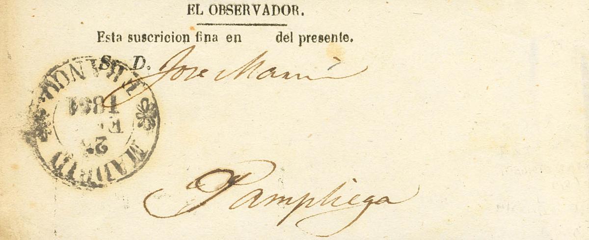 20 | Pre-philately. Madrid