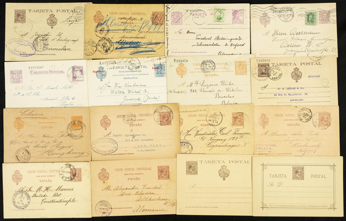 1177 | Spanish Collection Various. Postal Stationery
