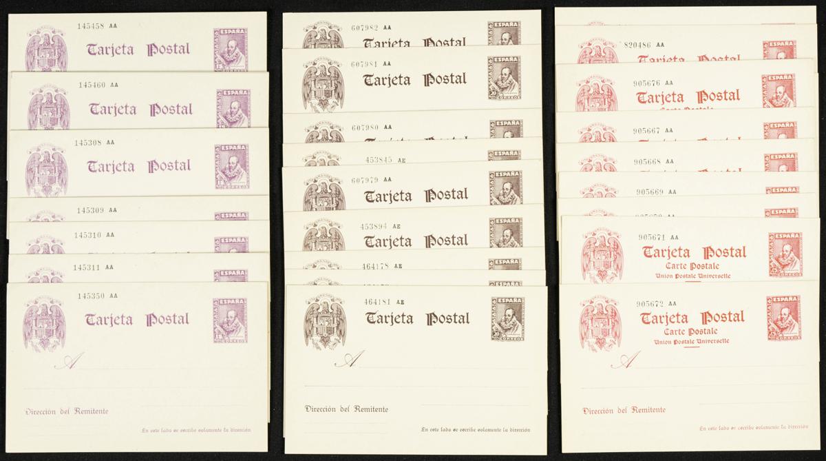 1179 | Spanish Collection Various. Postal Stationery