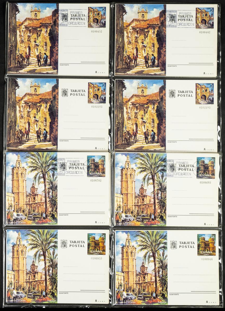 1184 | Spanish Collection Various. Postal Stationery