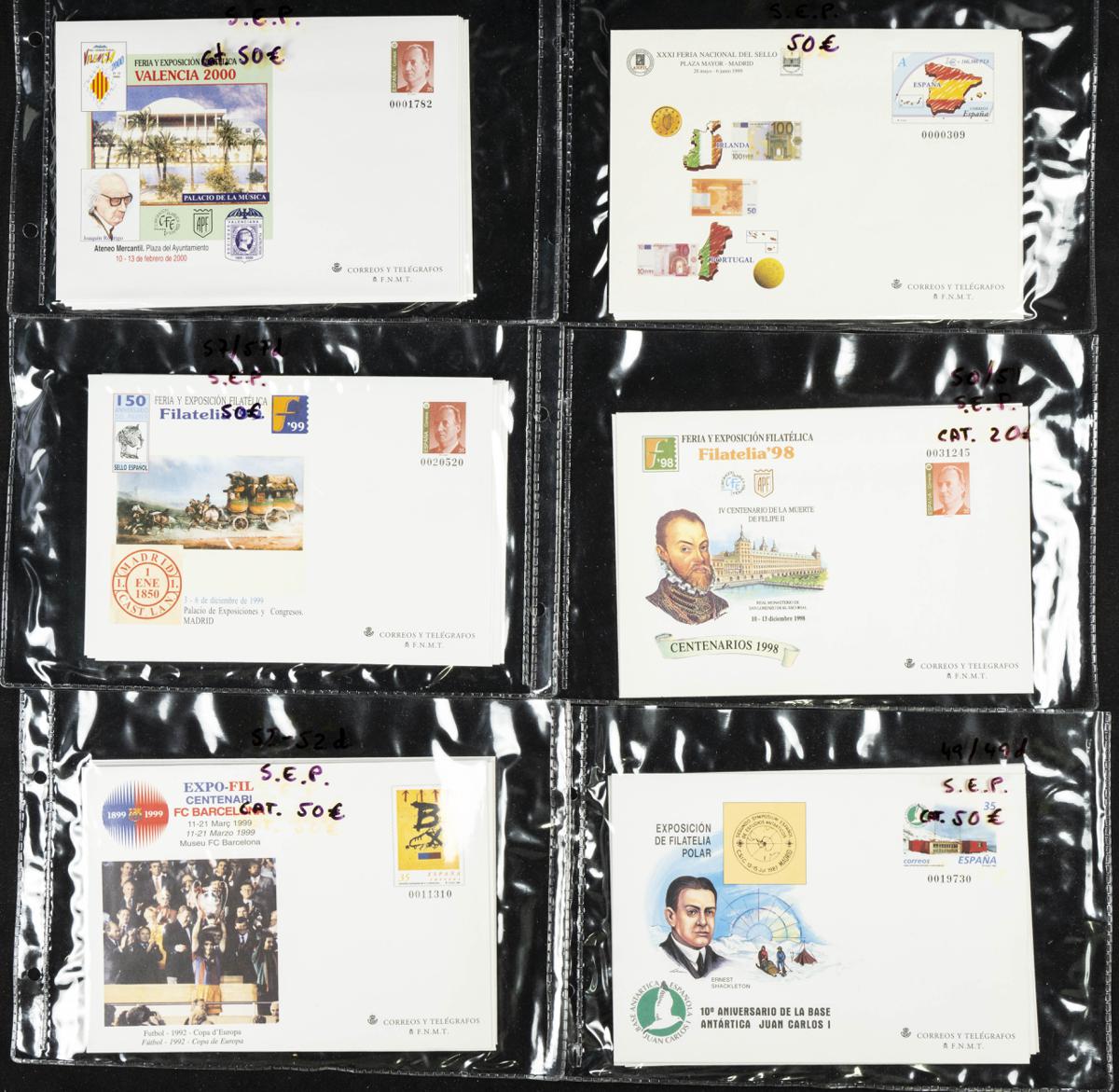 1187 | Spanish Collection Various. Postal Stationery