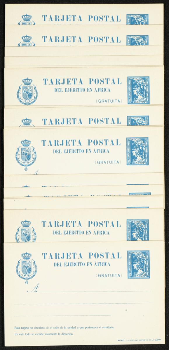 1188 | Spanish Collection Various. Postal Stationery